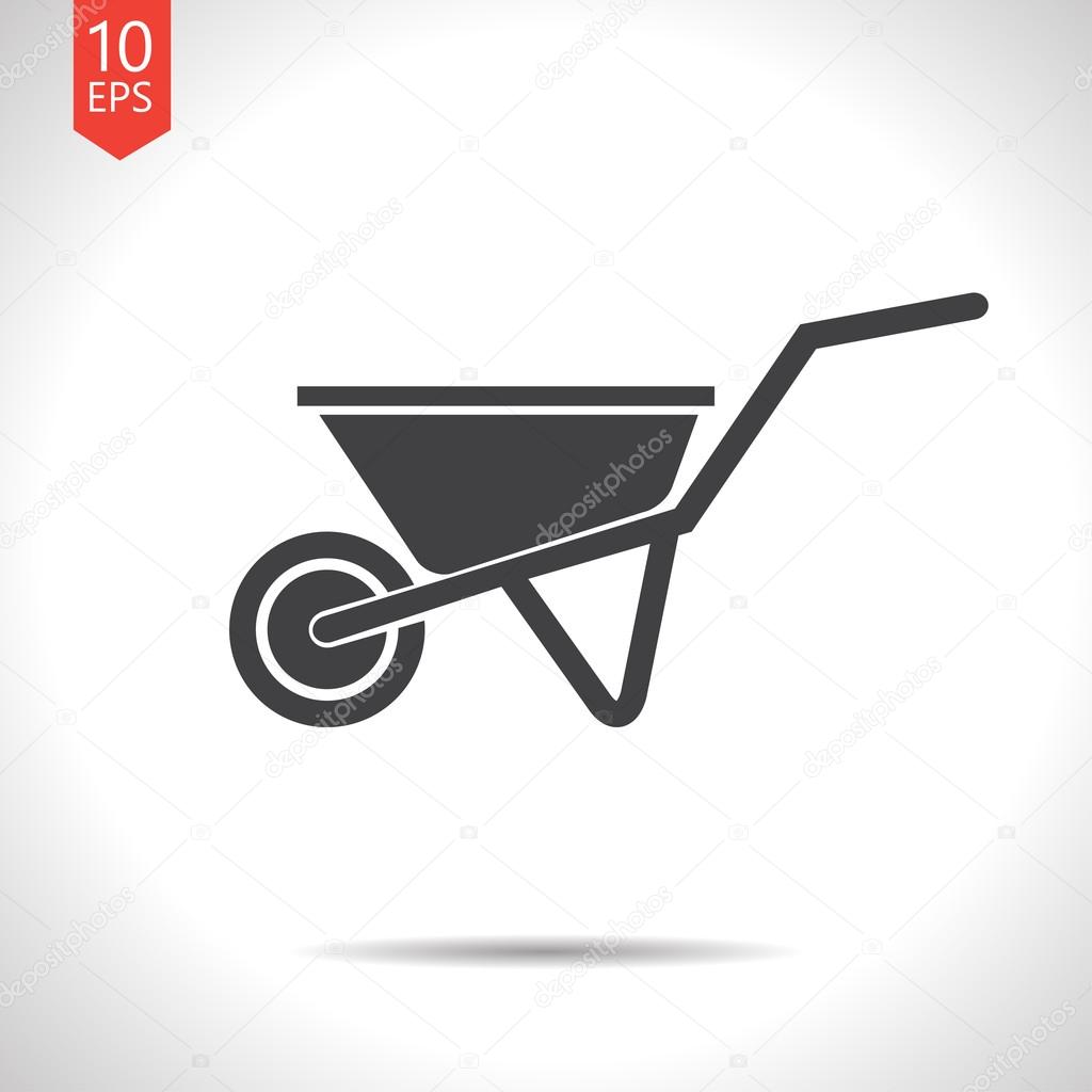 flat barrow icon