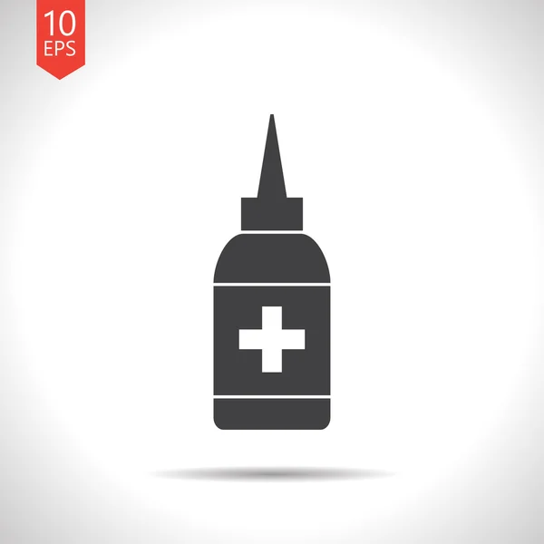 Nasal spray bottle — Stock Illustration Nasal spray bottle Vector Graphics