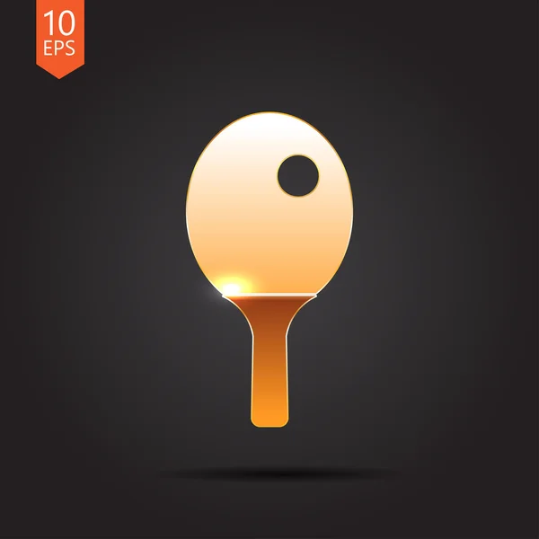 Ping pong icon — Stock Vector