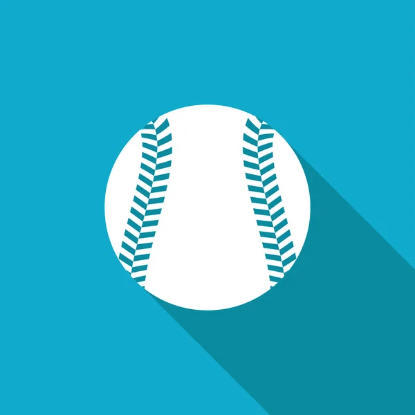 Icono del béisbol clásico — Vector de stock