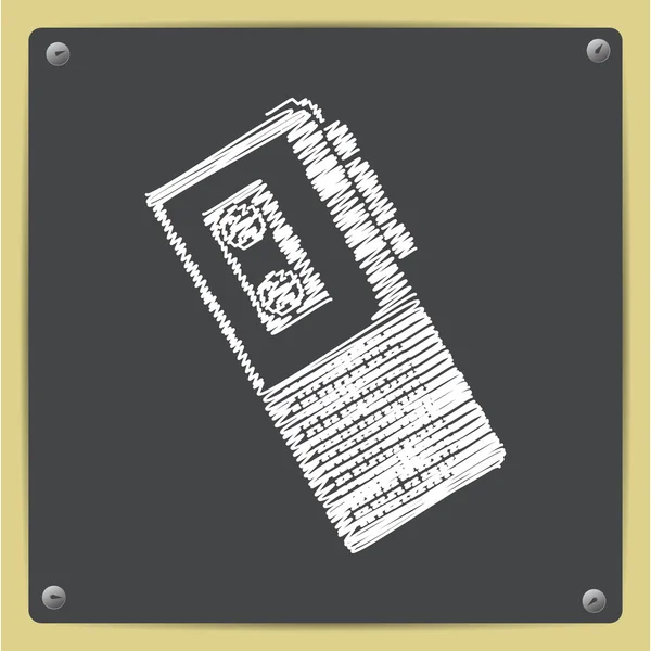 Retro Dictaphone icon — стоковый вектор