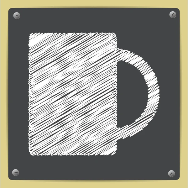 Filiżanka do herbaty lub kawy — Wektor stockowy