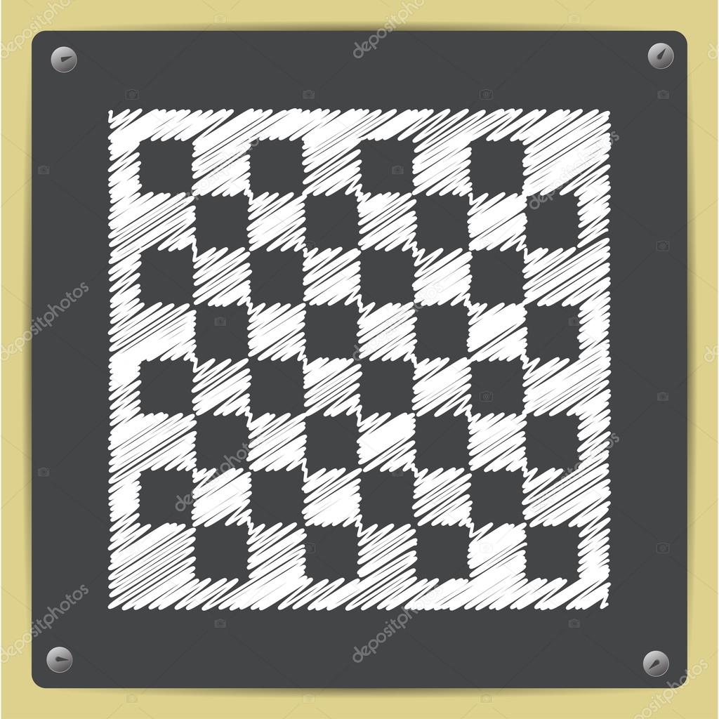 checkers board icon