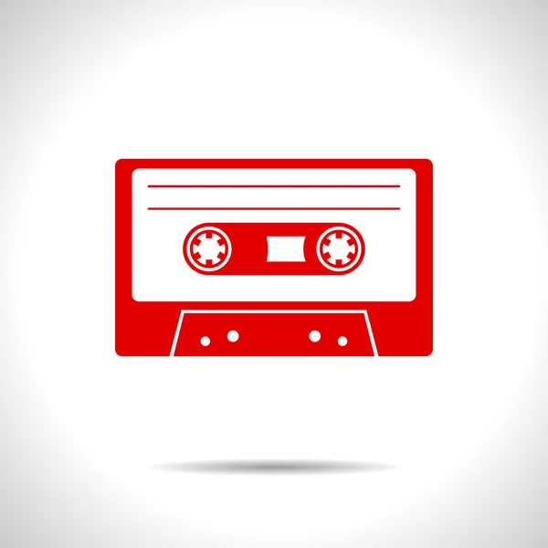 Retro Cassette icon — Stock Vector