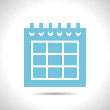 Düz Takvim Simgesi