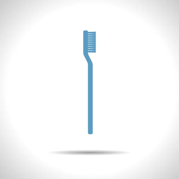 Icono del cepillo dental — Vector de stock