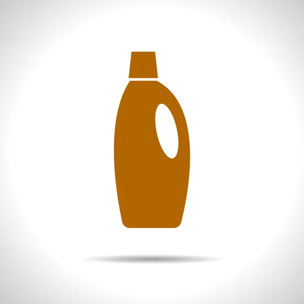 Bottiglia detergente piatto — Vettoriale Stock