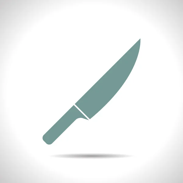 Icona del coltello vettoriale — Vettoriale Stock