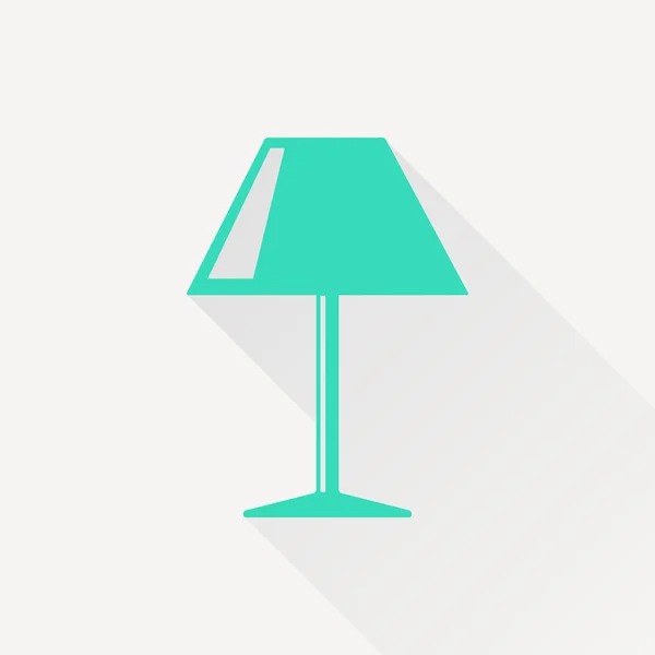 Ícone de lâmpada de leitura . — Vetor de Stock