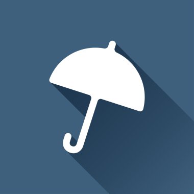 Düz şemsiye simgesi