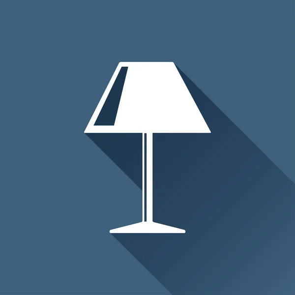 Lampa na čtení ikona. — Stockový vektor