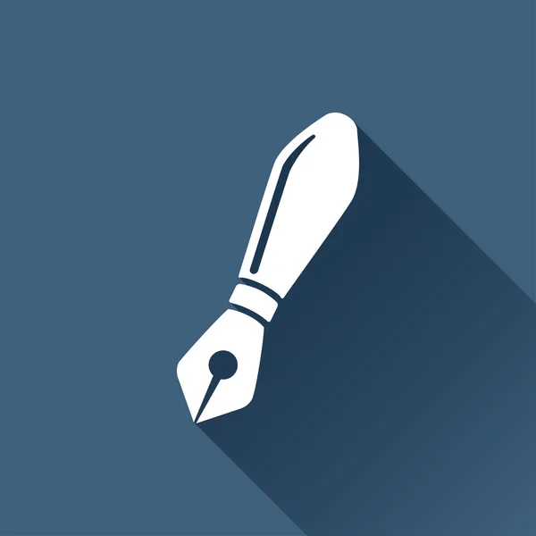 Fountain pen icon. — Stock Vector