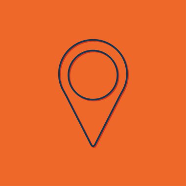 Düz gezinti simgesi