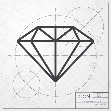 Düz Elmas Simgesi