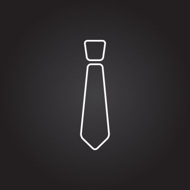 Düz kravat simgesi