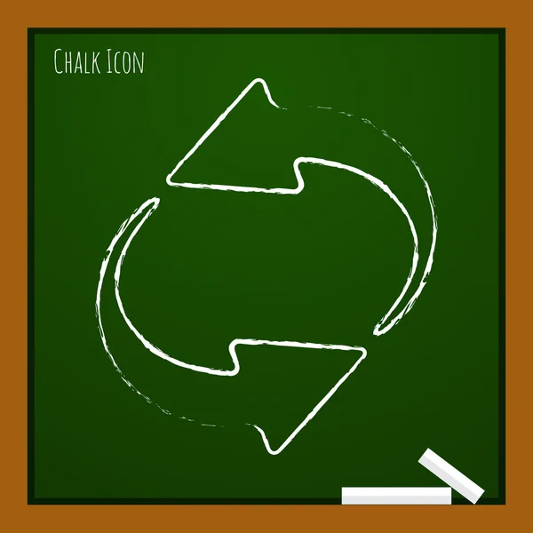 Icône Flèches Cercle — Image vectorielle