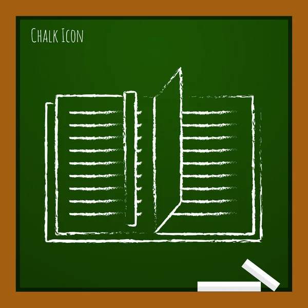 Outline ikon notebook - Stok Vektor