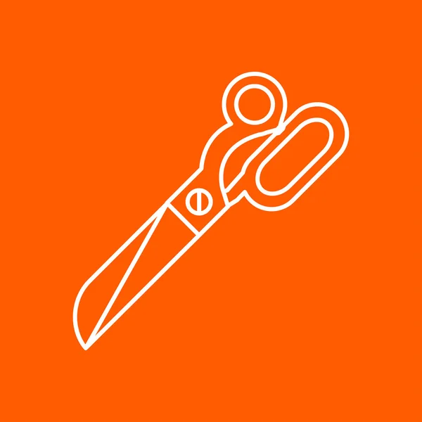 Tailor scissors icon — Stock Vector