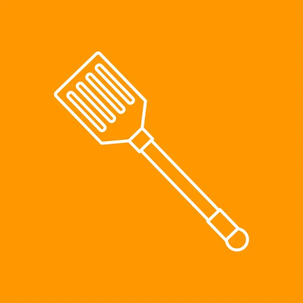 Spatula flat icon — Stock Vector