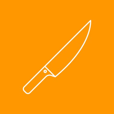 Düz bıçak simgesi