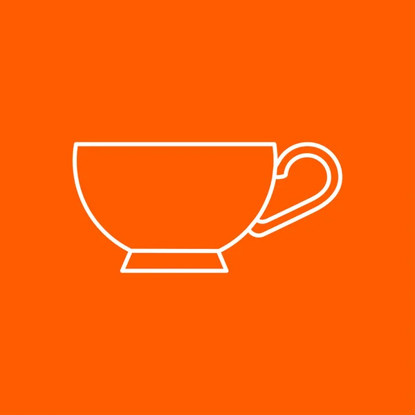 Tasse für Tee oder Kaffee — Stockvektor
