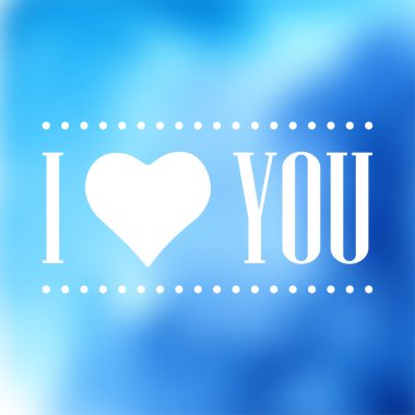 Sevgililer Günü kartı.