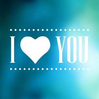 Sevgililer Günü kartı.