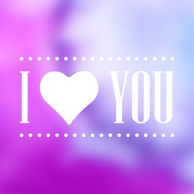 Sevgililer Günü kartı.