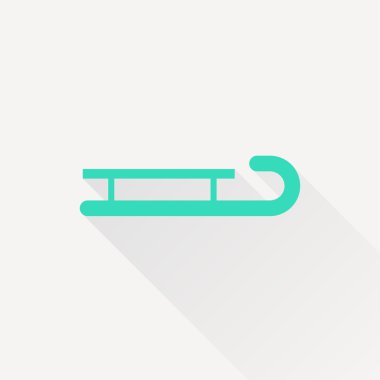 Atlı kızak Noel simgesi