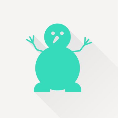 Yılbaşı kardan adam simgesi