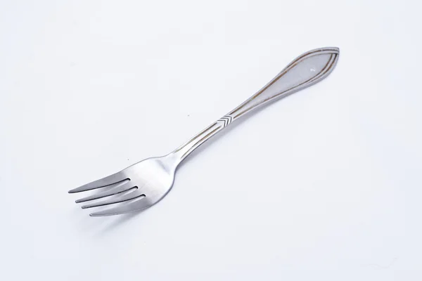 Old steel fork — Stock Photo, Image