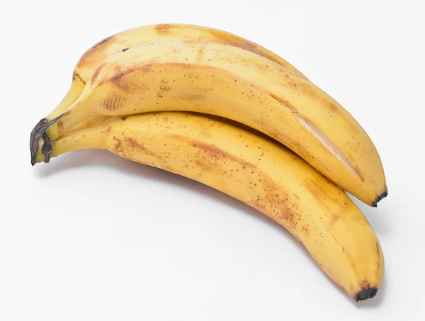 Manojo de plátanos aislados en blanco — Foto de Stock