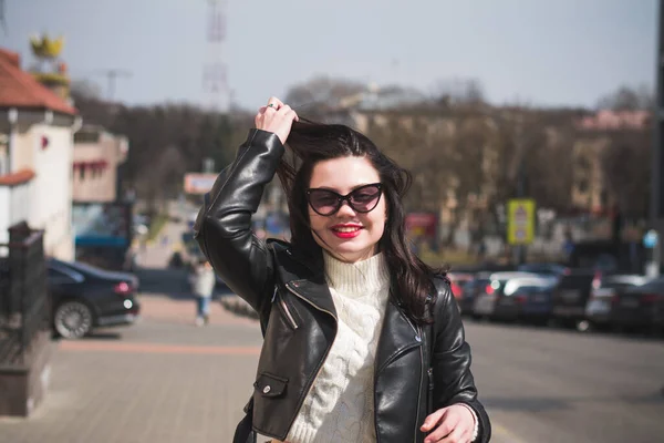 Estilo Vida Aire Libre Retrato Niña Bonita — Foto de Stock