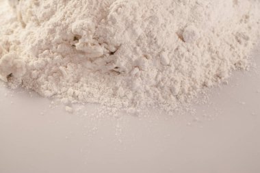 Buğday unu yakın arkaplan ve doku