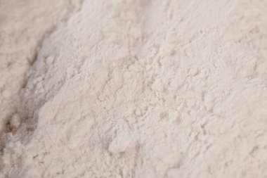 Buğday unu yakın arkaplan ve doku