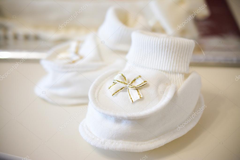 White Baby shoes