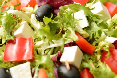 Taze Yunan salatası