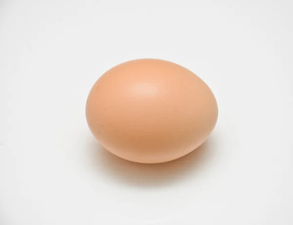 Chicken egg on white background — Stock Photo, Image