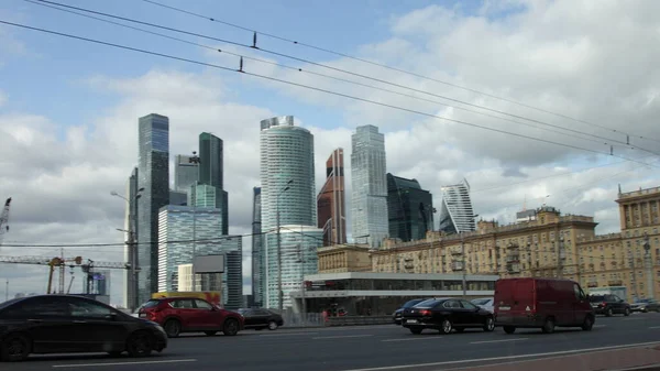 Moscow Russia 2020 City Architecture View Moscow City Business Center — Stock Photo, Image