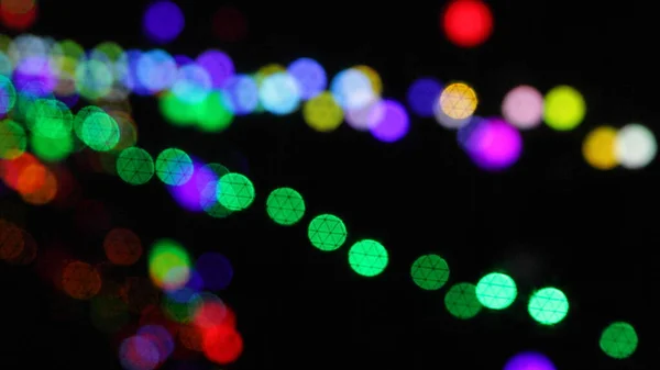 Blurred Colored Lights Lines Abstract Background Texture — Stock Photo, Image