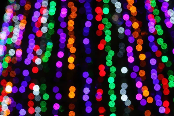 Luzes Coloridas Verticais Desfocadas Textura Fundo Abstrata — Fotografia de Stock