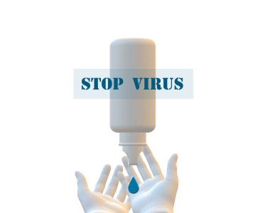 Virüsü durdur işareti