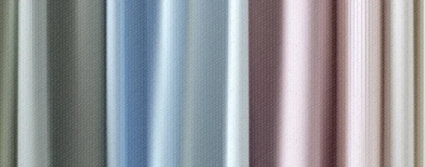 Pastel Color Vertical Pattern Background Colorful Fabrics Pastel Colors Close — Stock Photo, Image