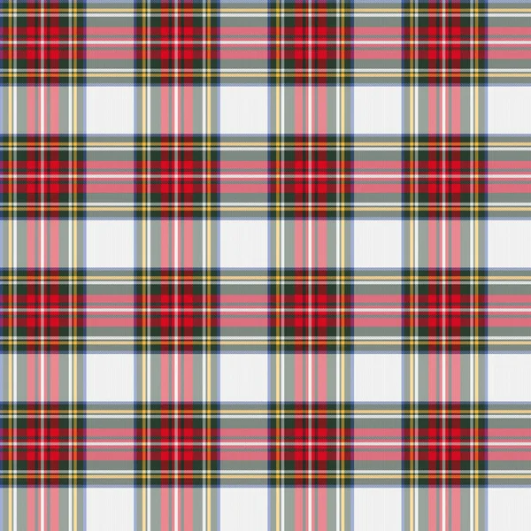 Christmas New Year Tartan Plaid Scottish Pattern Red Green White — Stock Photo, Image