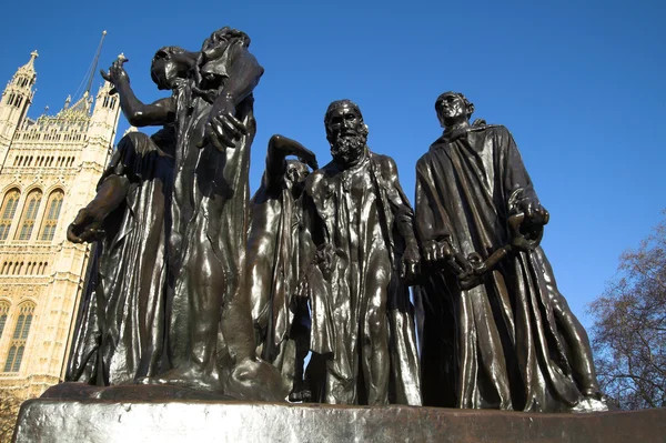 Burghers Of Calais by Auguste Rodin — Stock Photo, Image