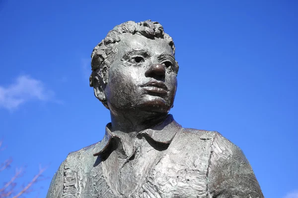 Estátua de Dylan Thomas — Fotografia de Stock