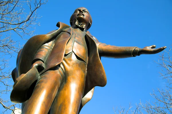 David Lloyd George szobor — Stock Fotó