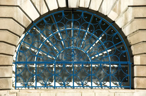 Retro fächerförmiges Fenster — Stockfoto