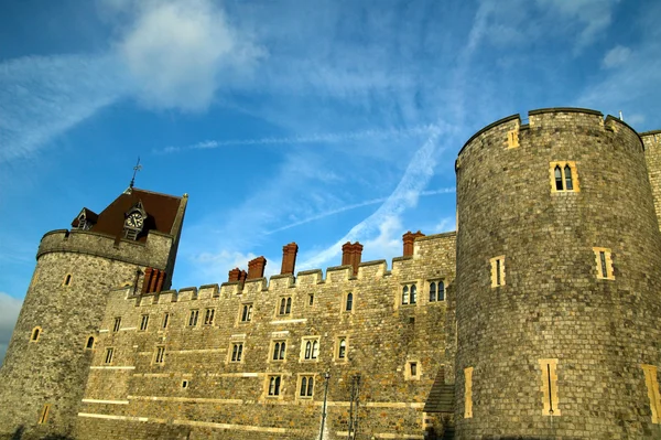 Windsor Castle Battlements Royalty Free Stock Photos