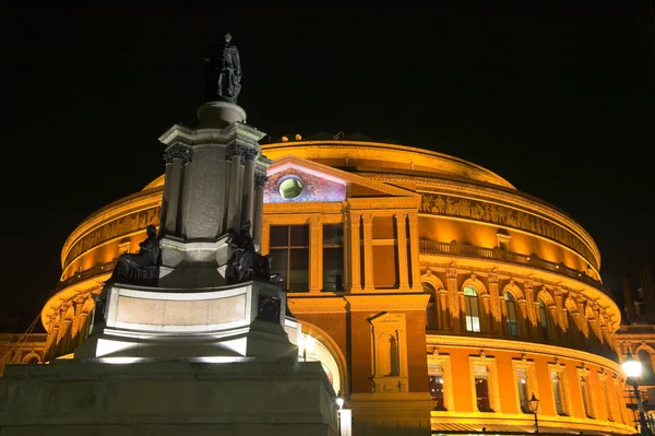 Royal Albert Hall at night — Stock Photo, Image